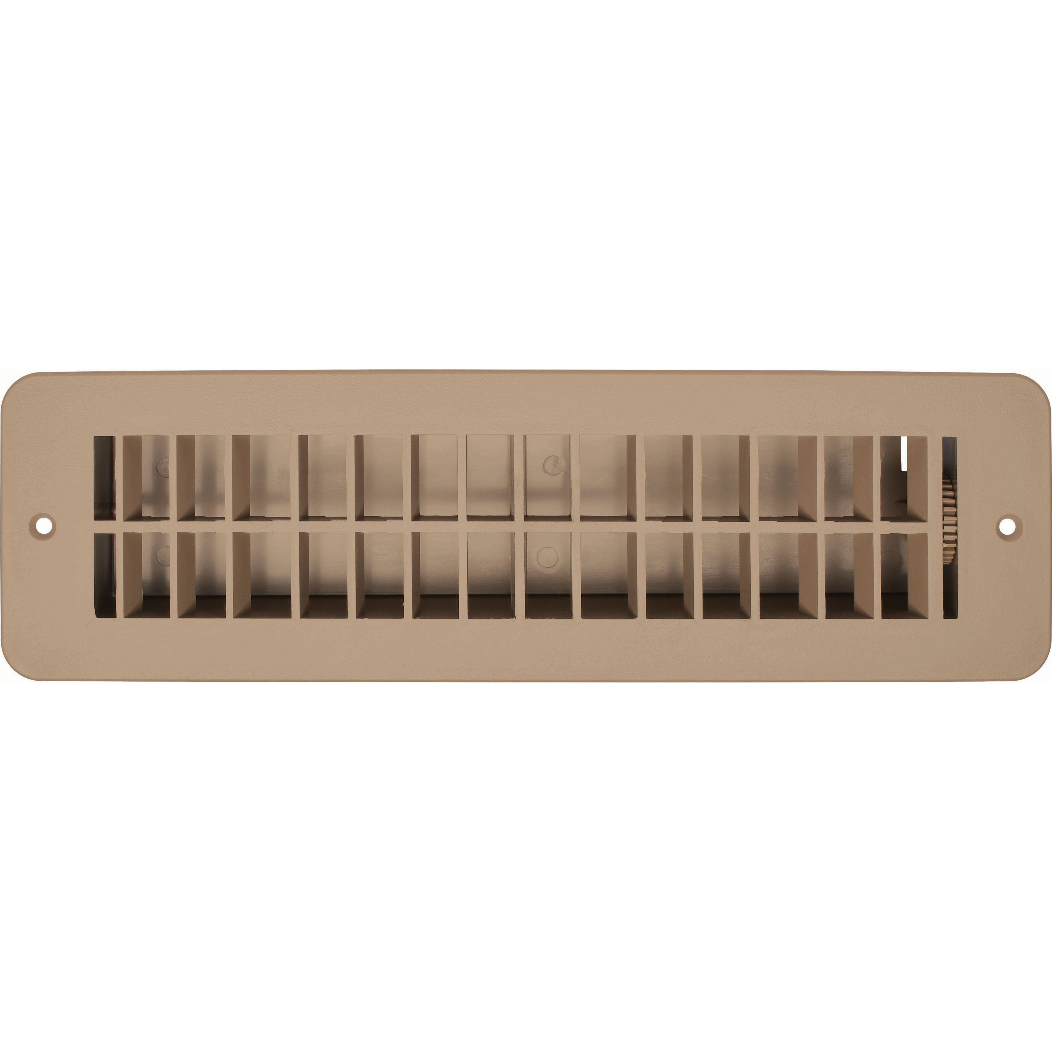 Vent Register, Plastic, Damp 2.25"x10"